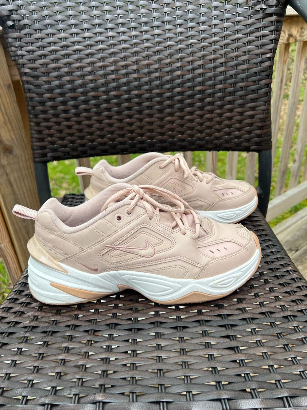 Nike Women's Pink Chunky Trendy Sneakers
